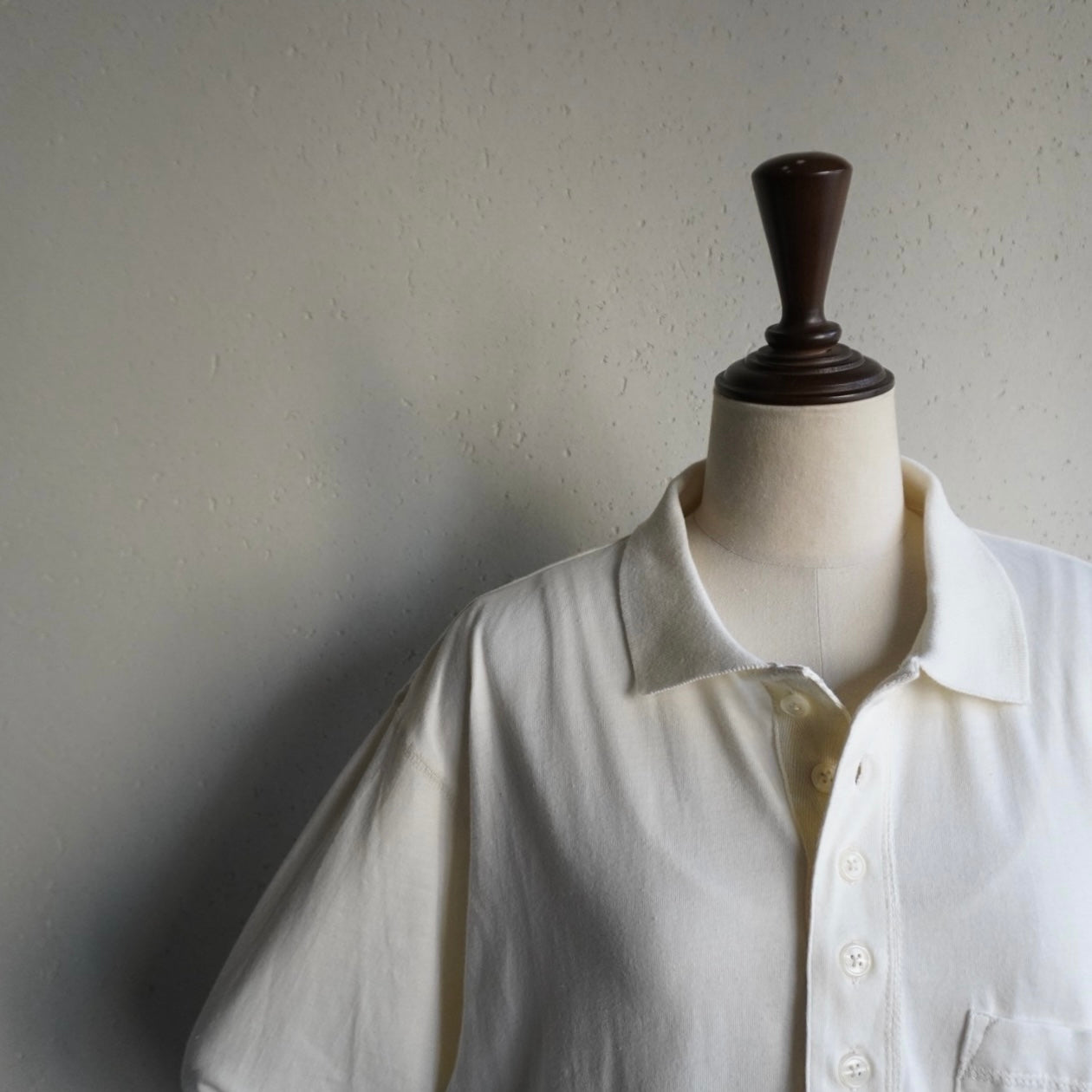 90s Ivory Cotton Top