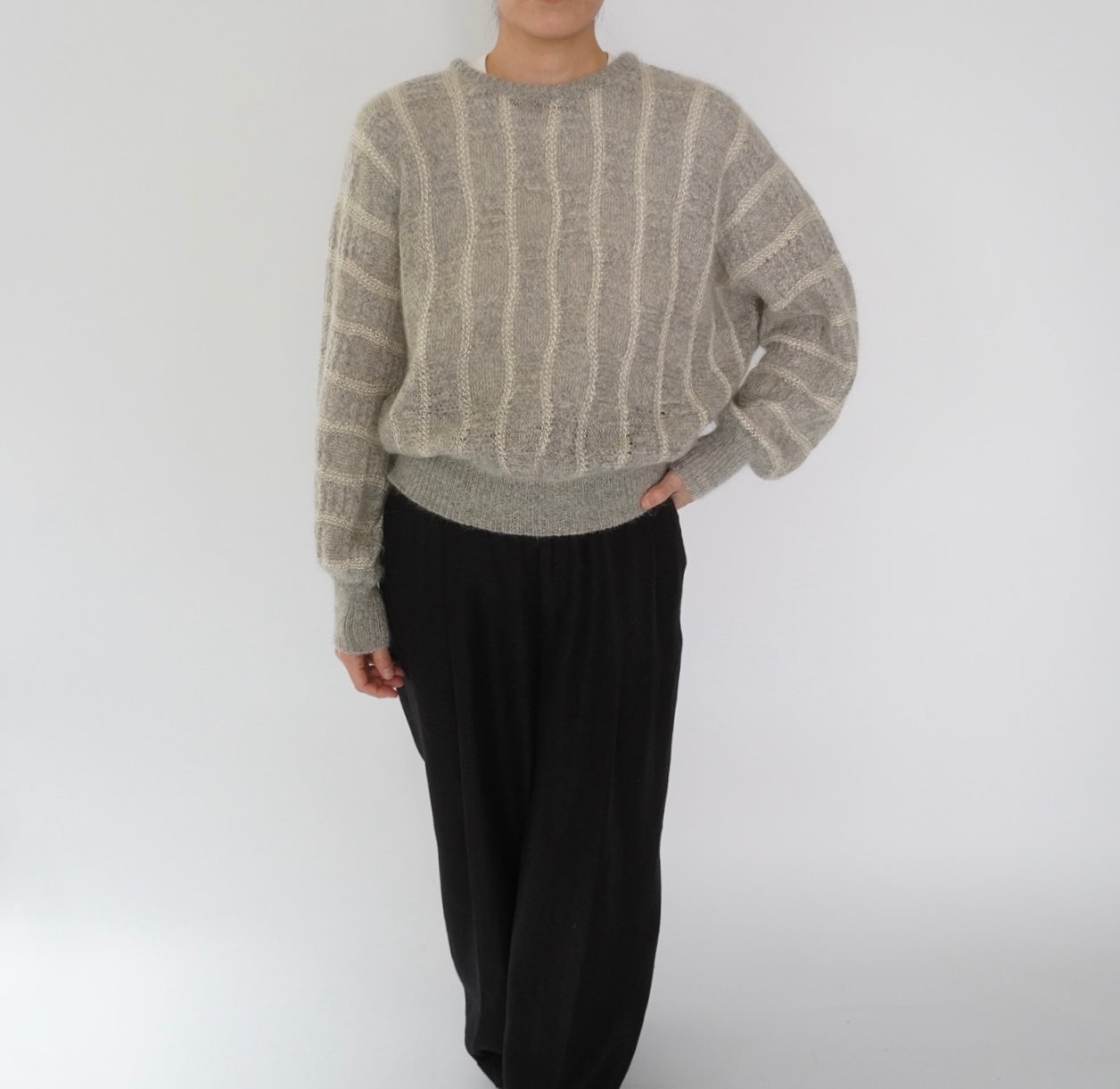 80s EURO Design Mohair Knit