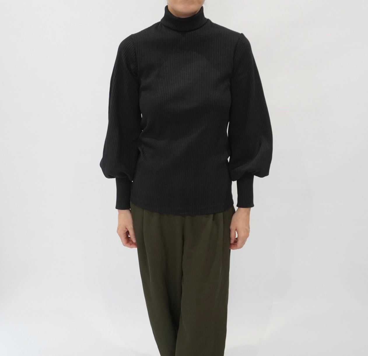 70s Balloon Sleeves Top
