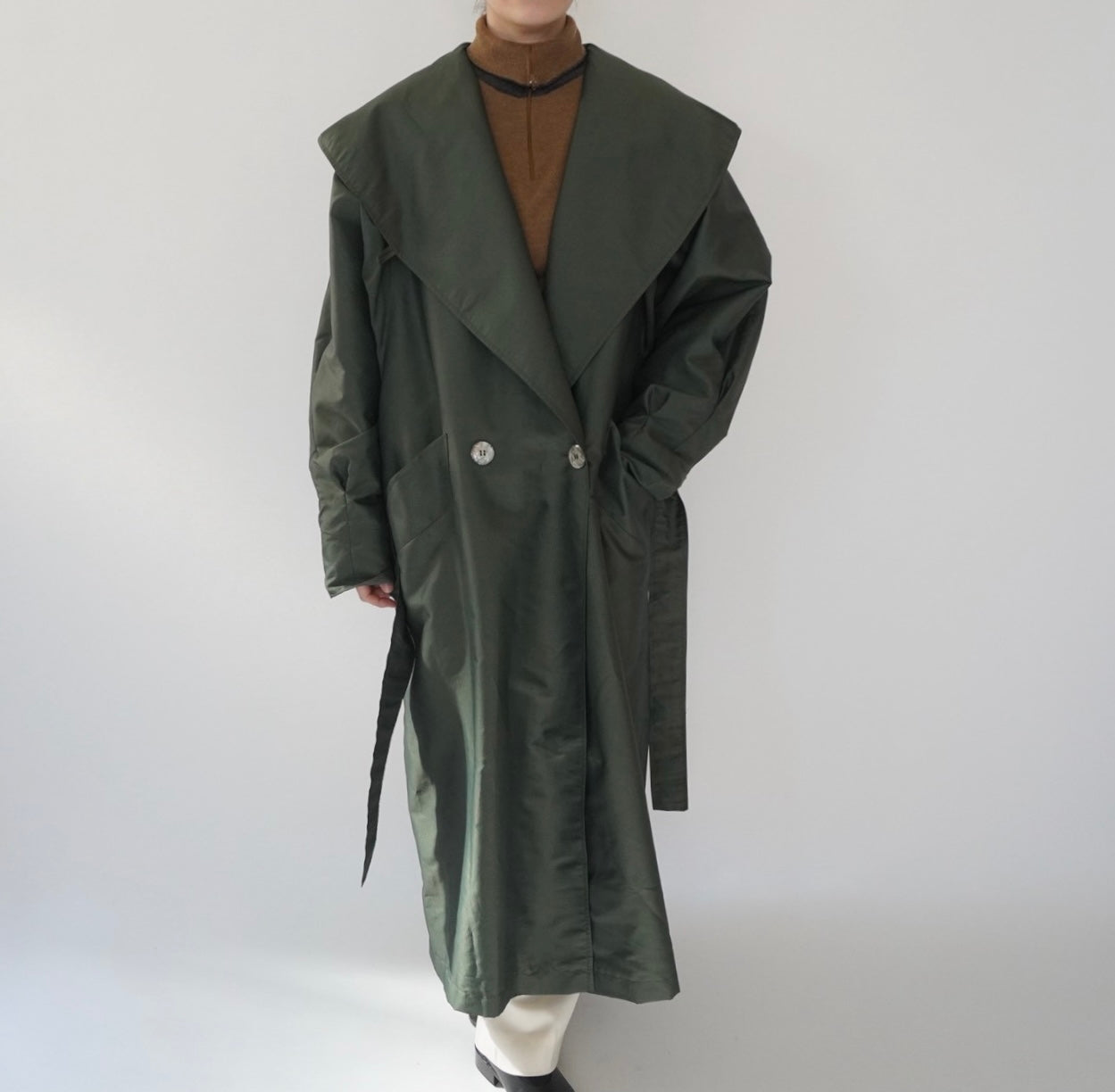 90s Design Light Coat Made in Poland