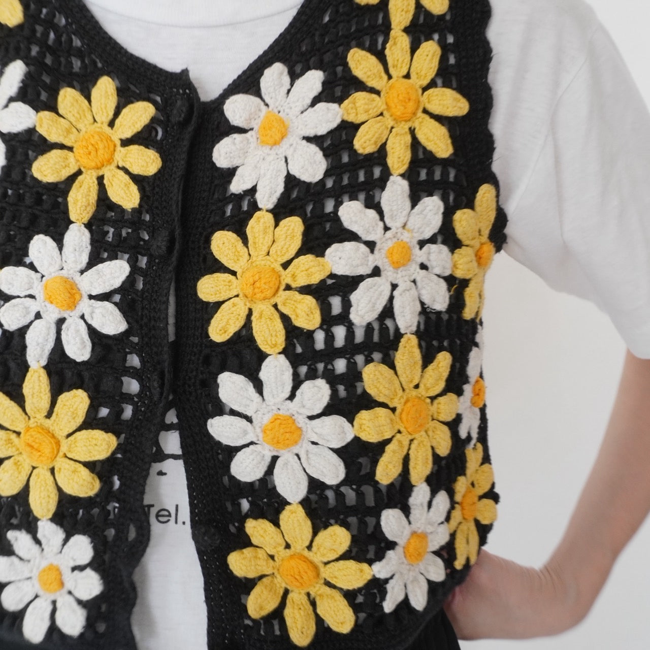 90s Crochet Top