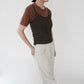 90s Camisole Ribbed Top Made in Italy