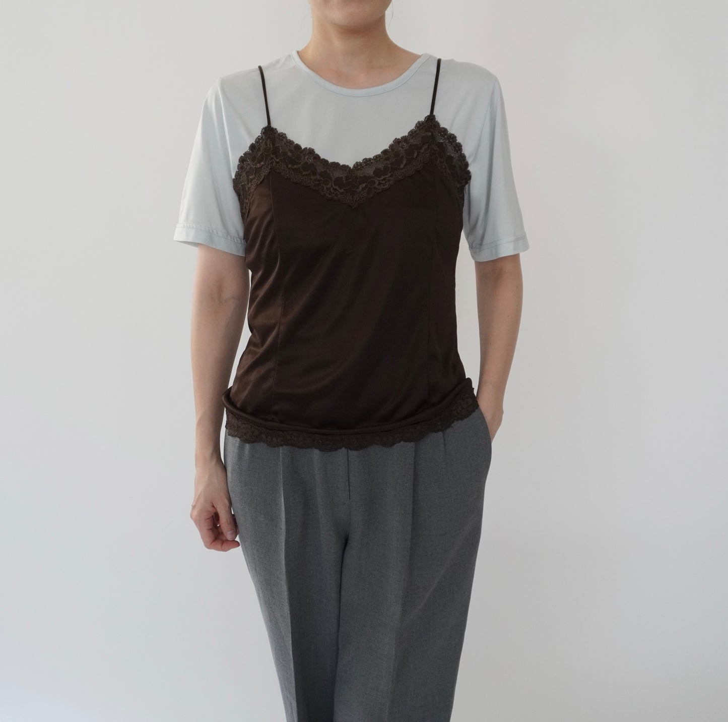 90s Lace Design  Camisole Top