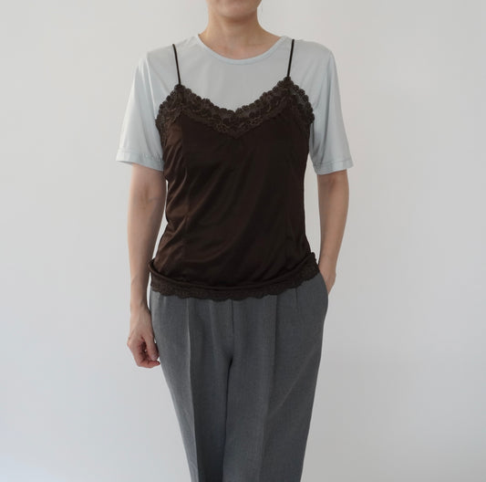 90s Lace Design  Camisole Top