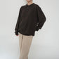Brown Knit Top
