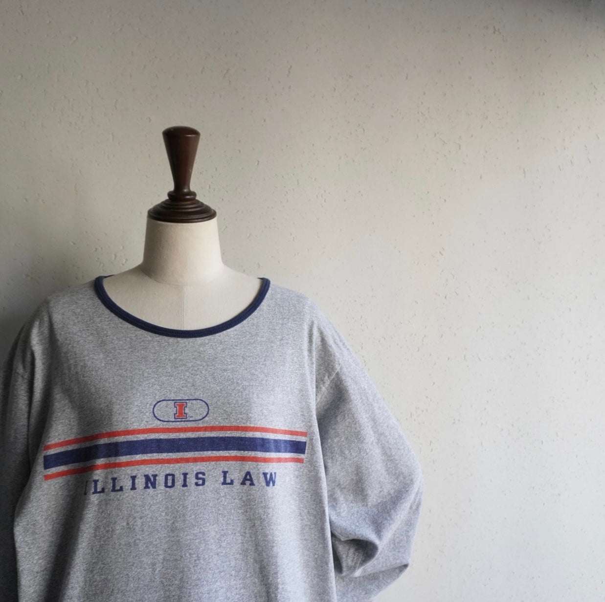 90s Printed Long T-shirt Made in USA