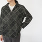 90s Pattern Fleece Top Made in Canada