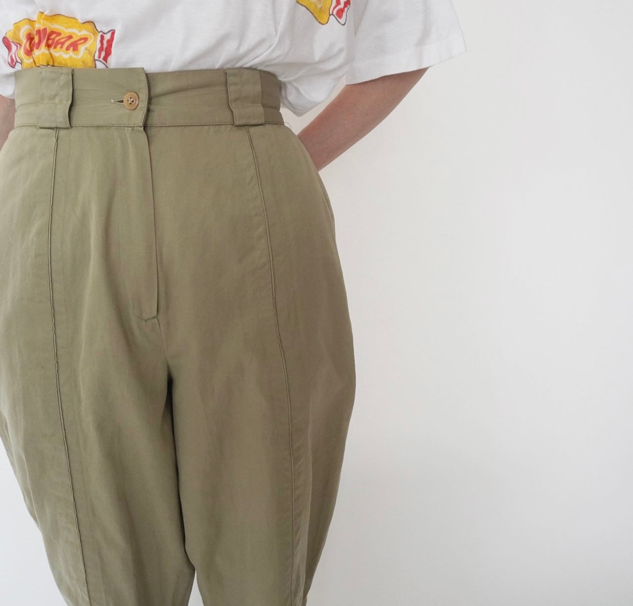 80s "Gianni Versace" Design Pants Made in Italy