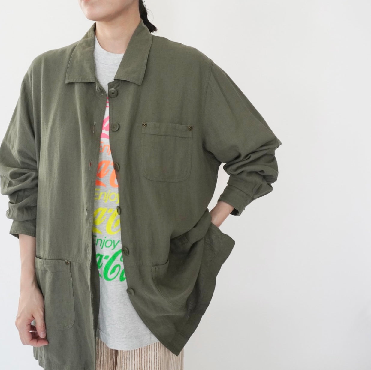 90s Khaki Light Jacket