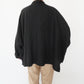 90s Black Linen Design Jakcet
