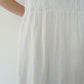 90s White Linen Skirt