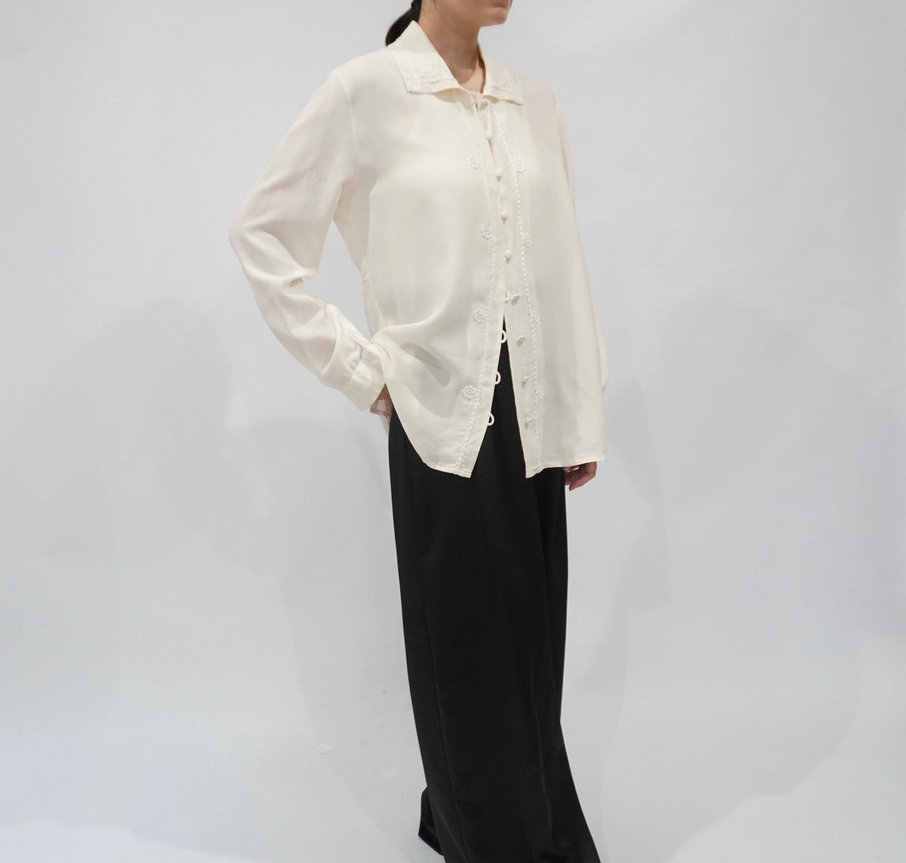 90s Silk Design Shirt
