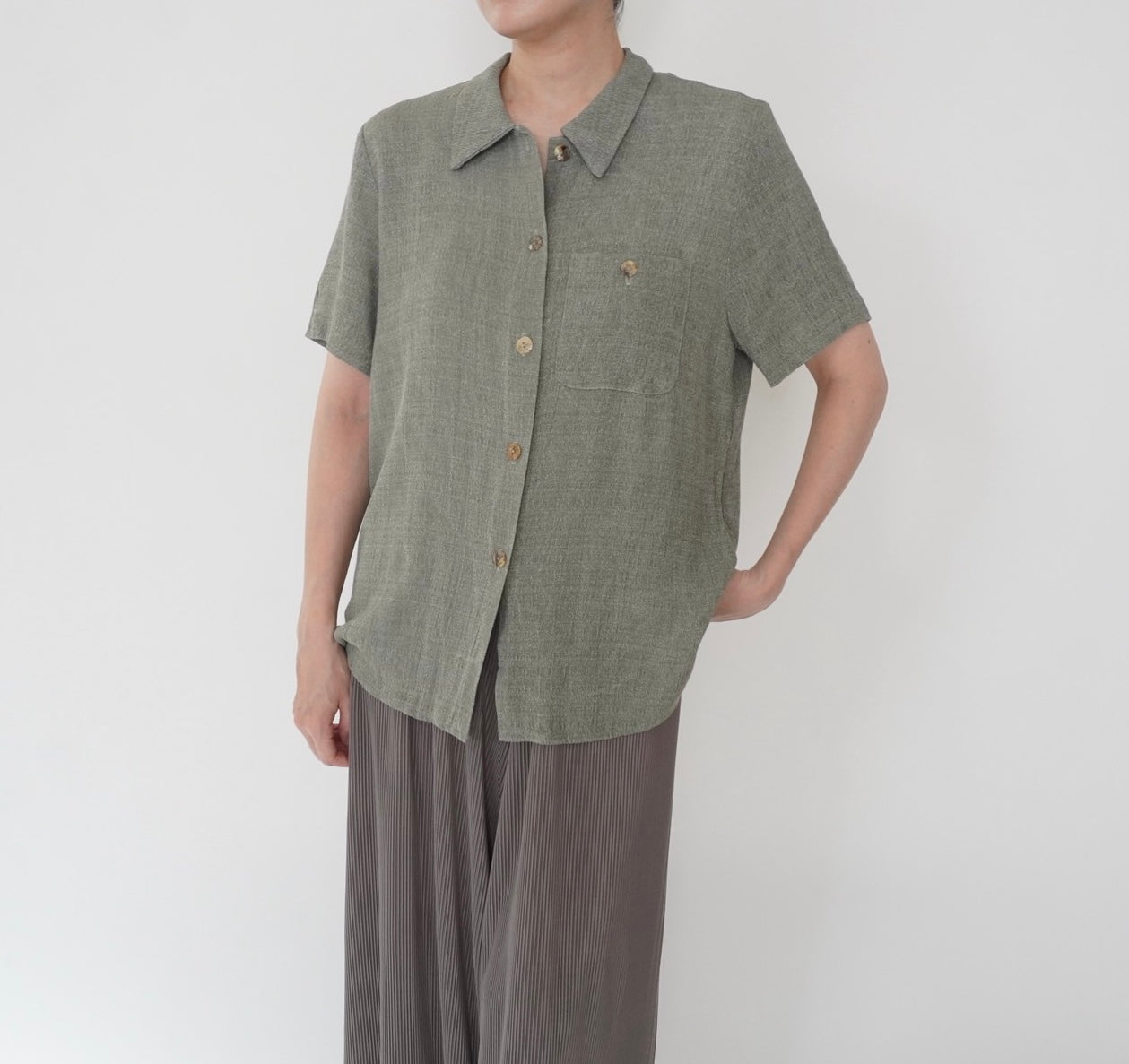 90s Rayon Shirt Made in USA