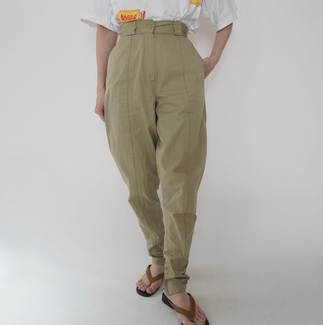 80s "Gianni Versace" Design Pants Made in Italy
