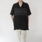 80s Striped Design Shirt Made in USA