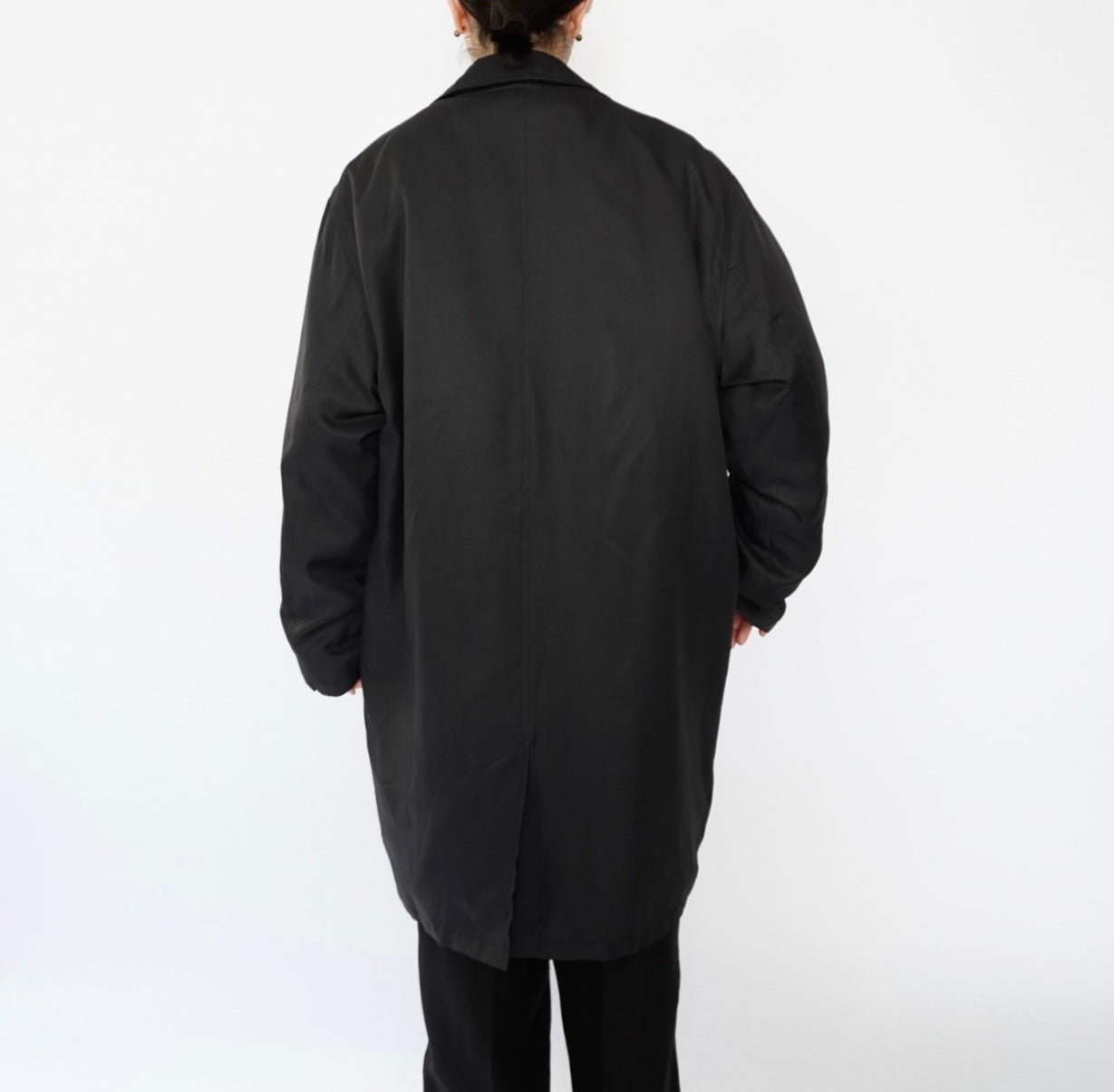 90s Black Light Coat