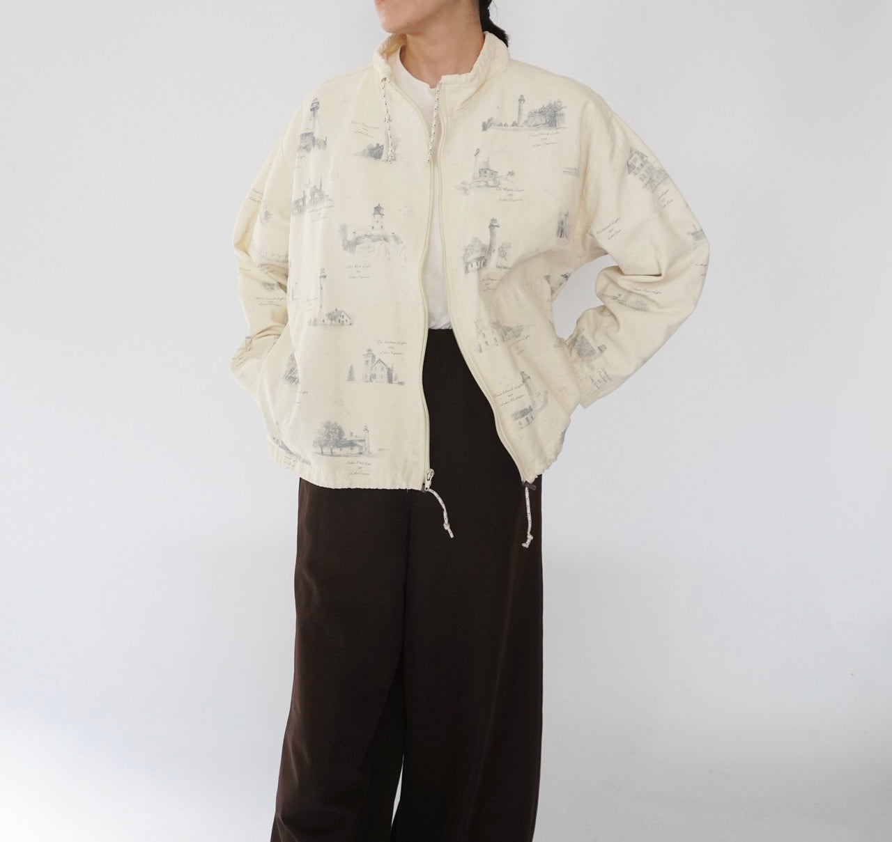 90s Printed Jacket
