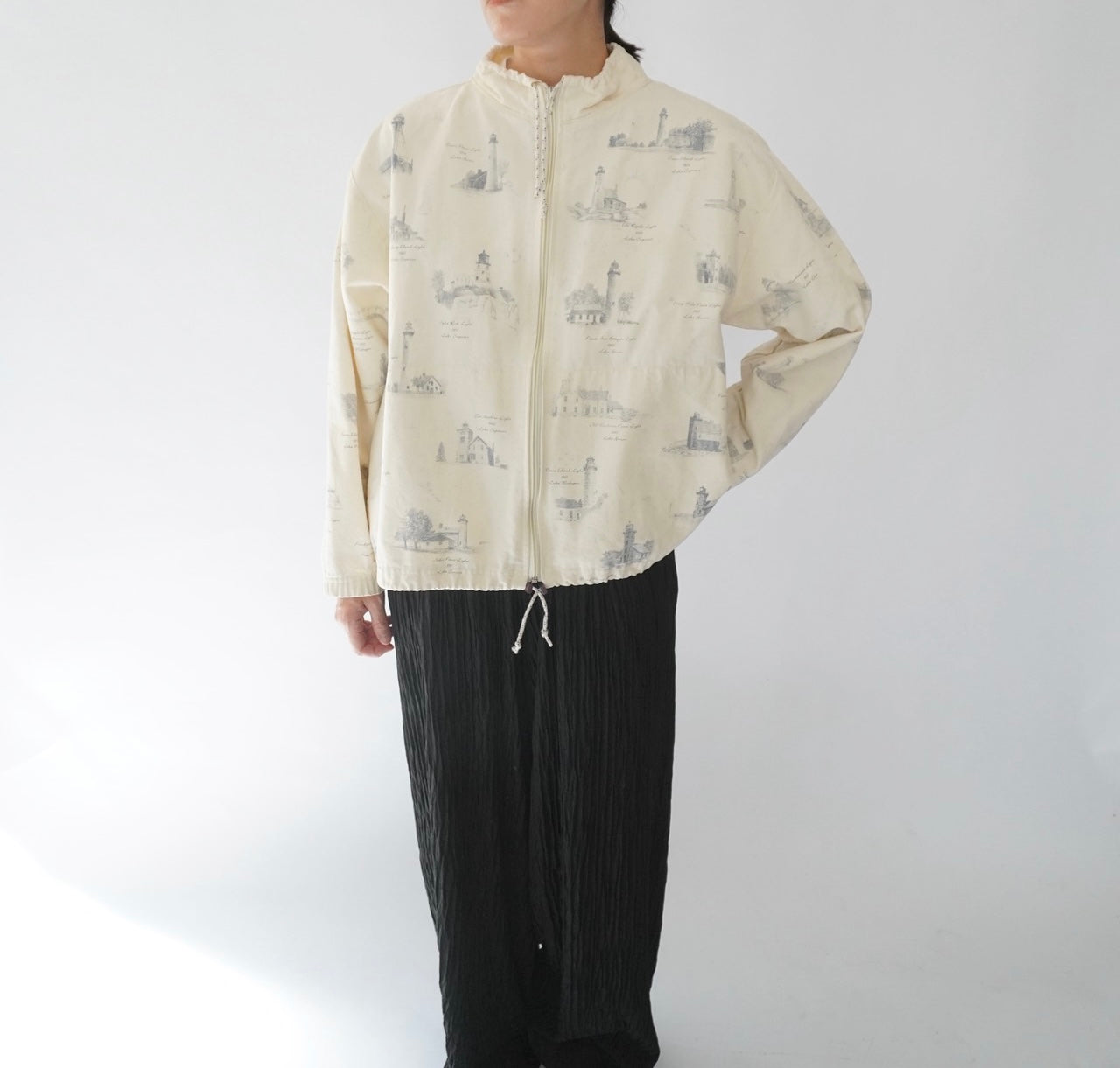 90s Printed Jacket
