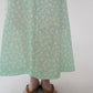 80s Floral Print Skirt