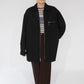 90s Rayon Zip Shirt Jacket