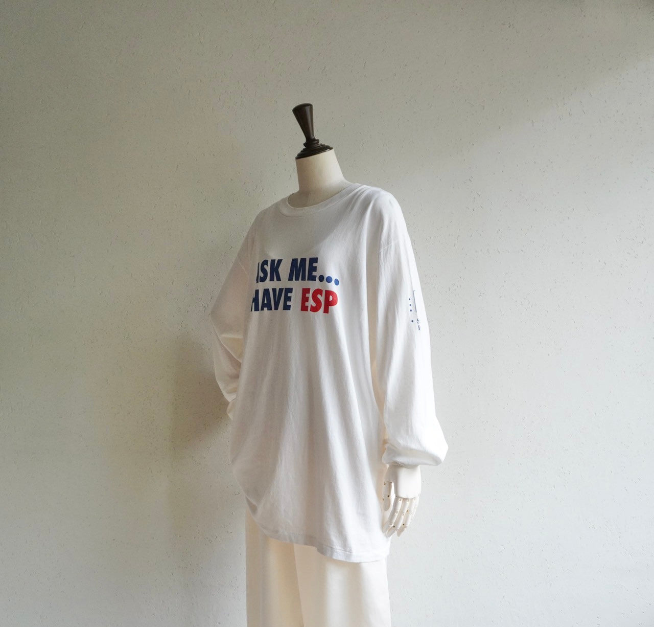 90s Printed Long Sleeves T-shirt Made in USA