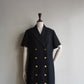 90s Black Long Jacket,Dress