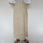 90s EURO Linen Maxi Skirt