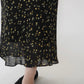 90s EURO Printed Dress