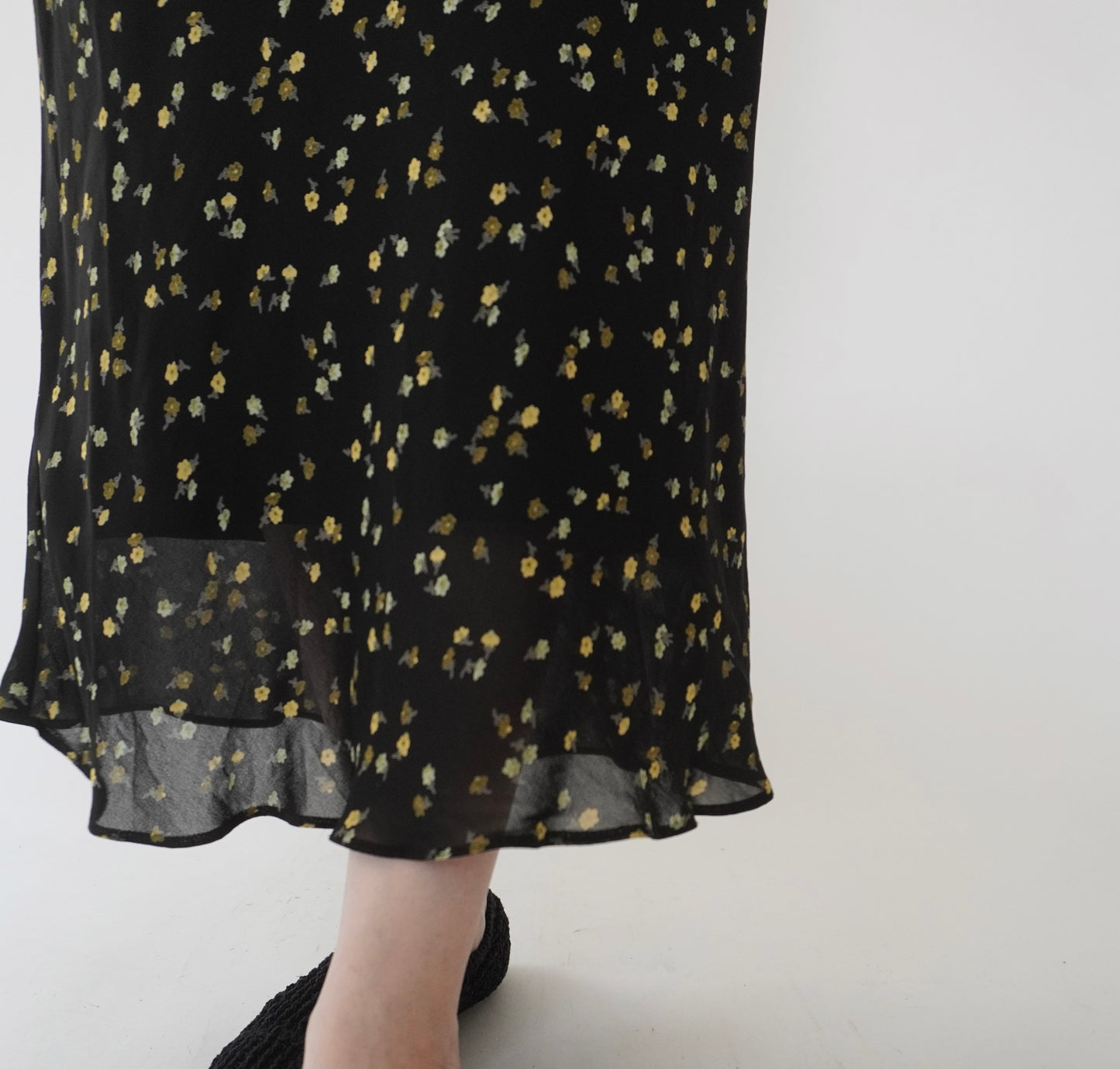 90s EURO Printed Dress