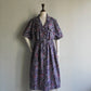 80s EURO Printed Dress