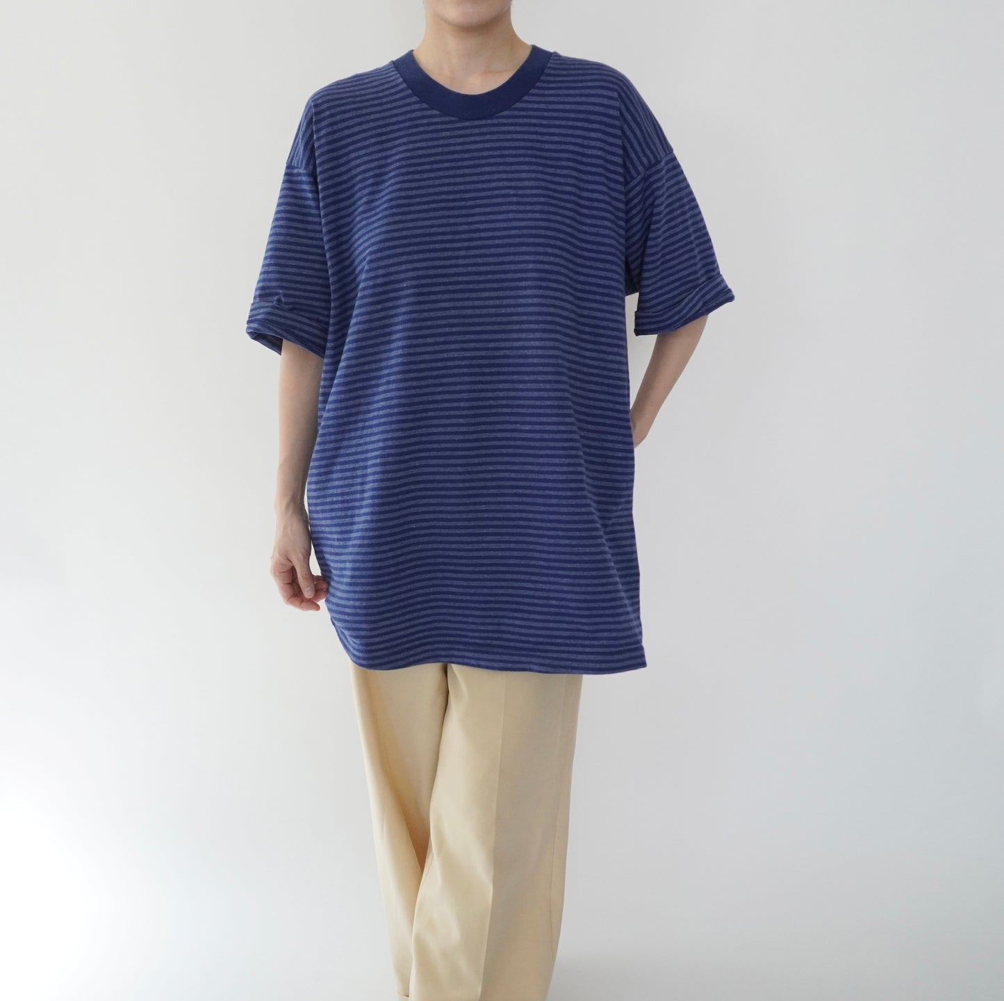 90s Striped T-shirt Made in USA