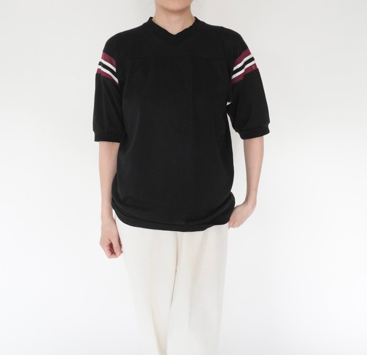 80s Mesh Design T-shirt