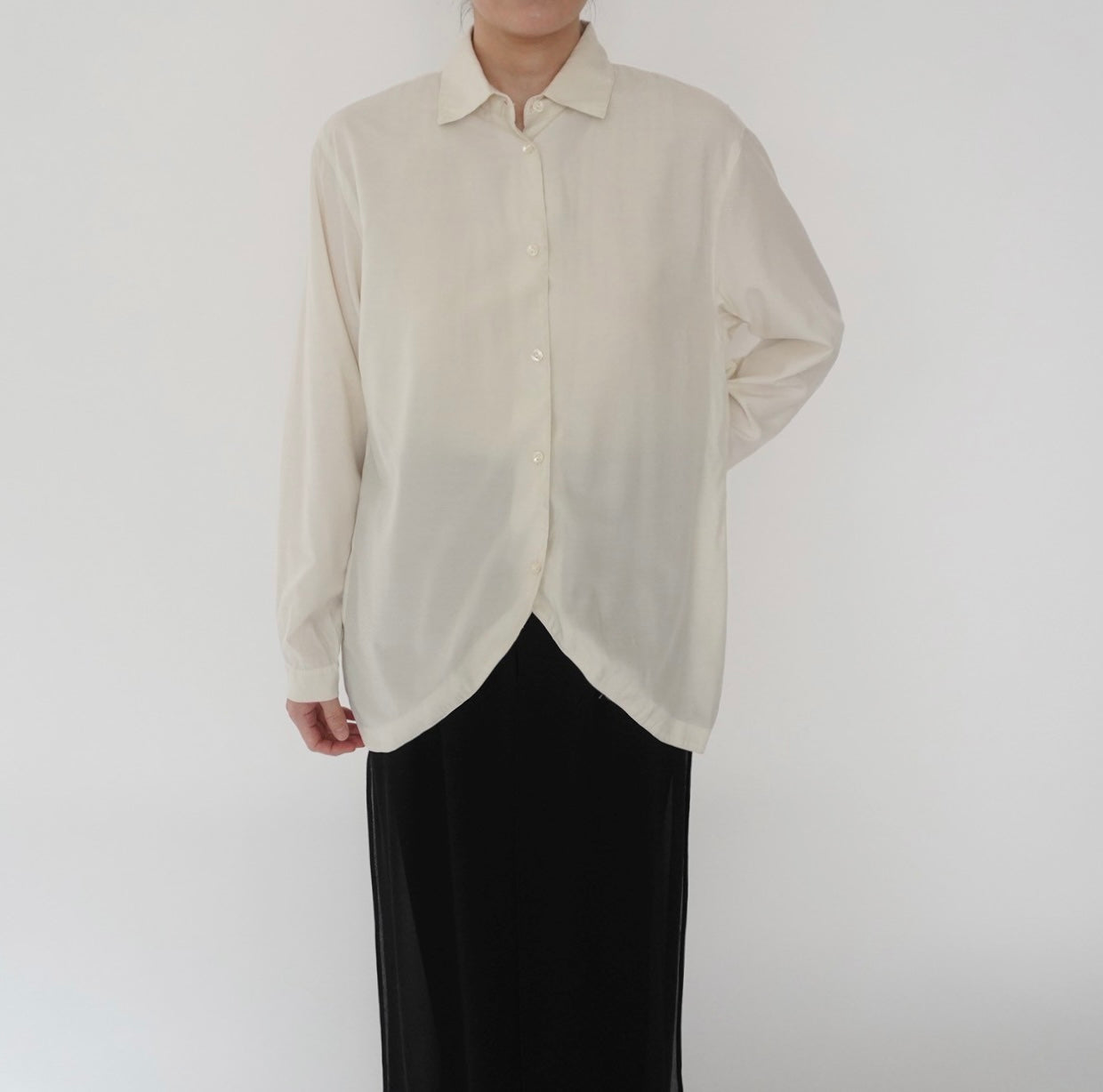 80s "finity x SAKS FIFTH AVENUE" Design Shirt Made in USA