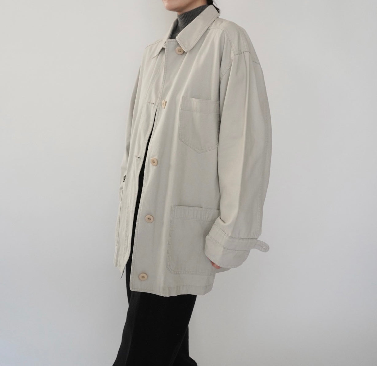 90s "EDDIE BAUER" Cotton Jacket