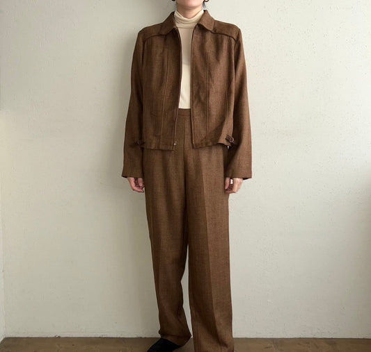 90s  Zipped Two-Piece