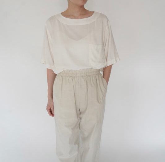 90s Rayon Design Top Made in USA