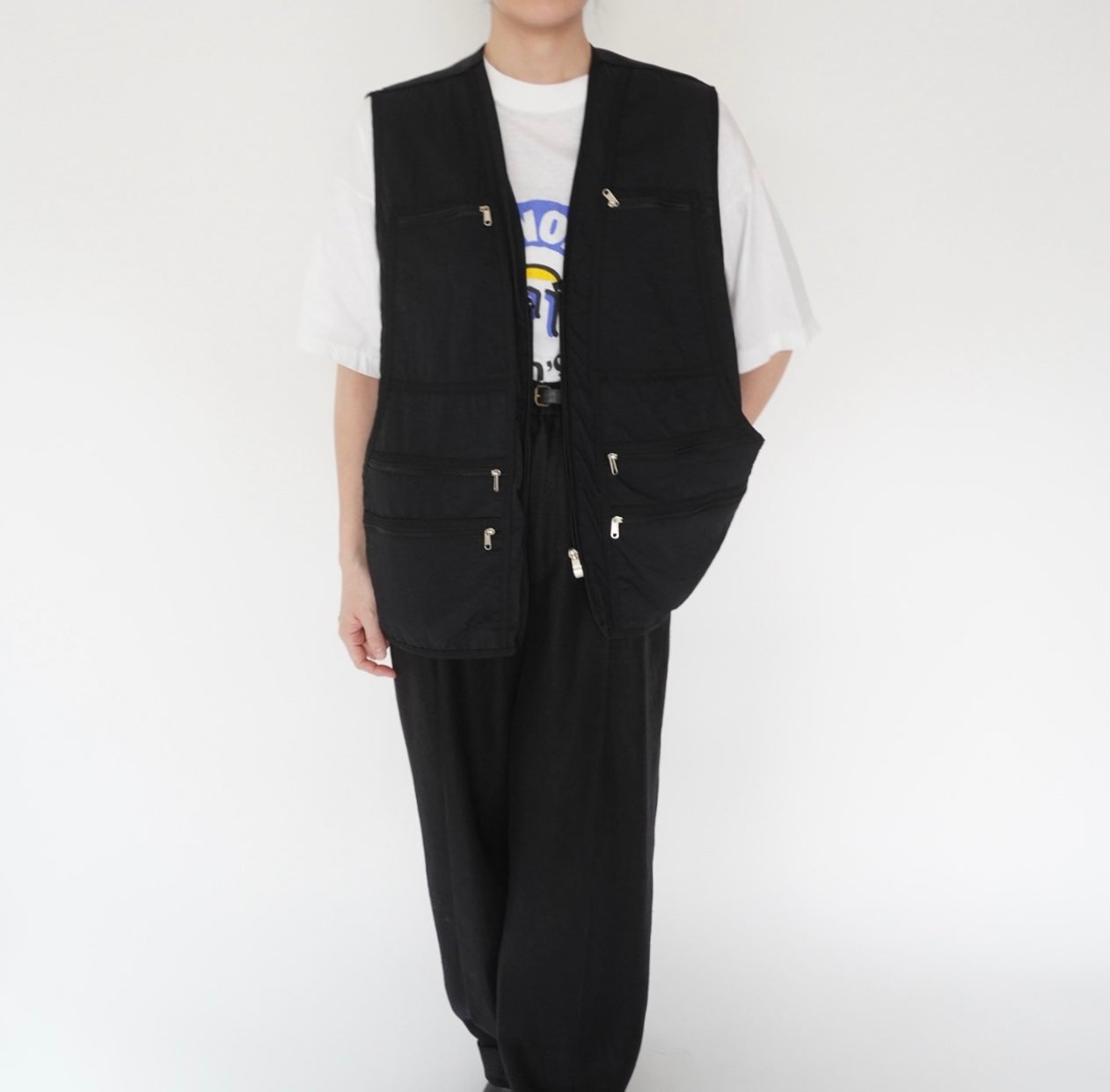 90s Design Zip Vest