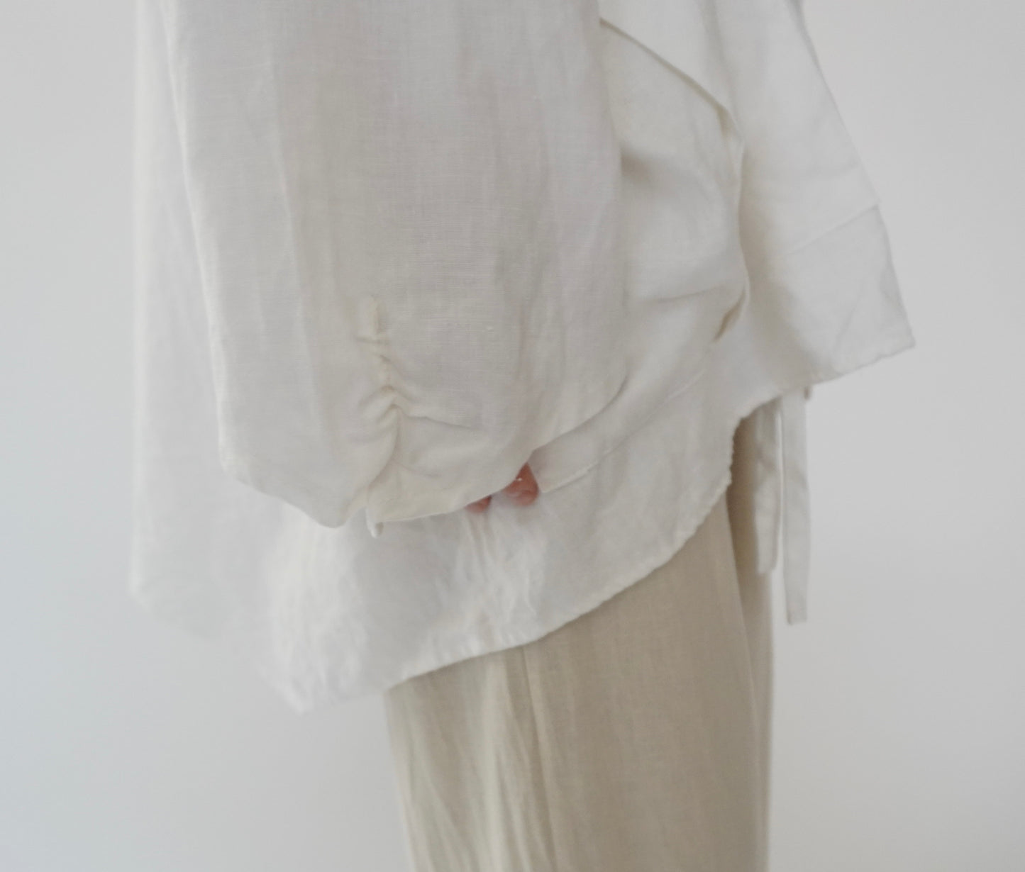 90s Linen Jacket Made in USA
