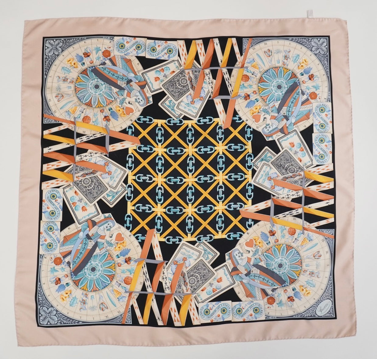 ”Gucci” Silk Scarf Made in Italy