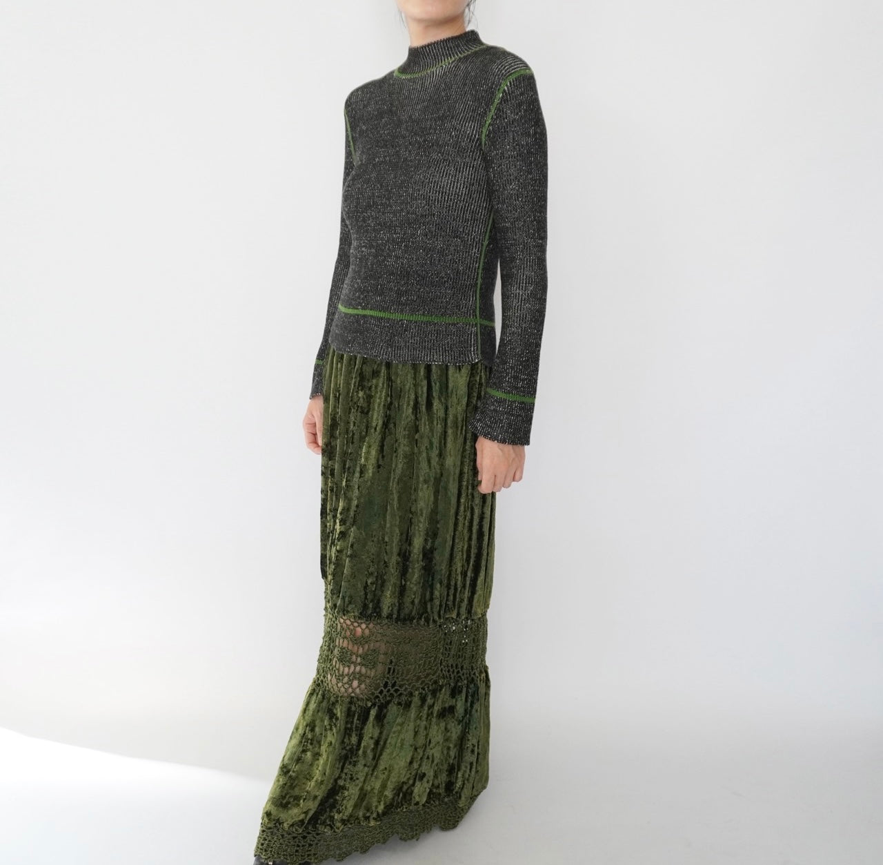 90s Design Ribbed Top