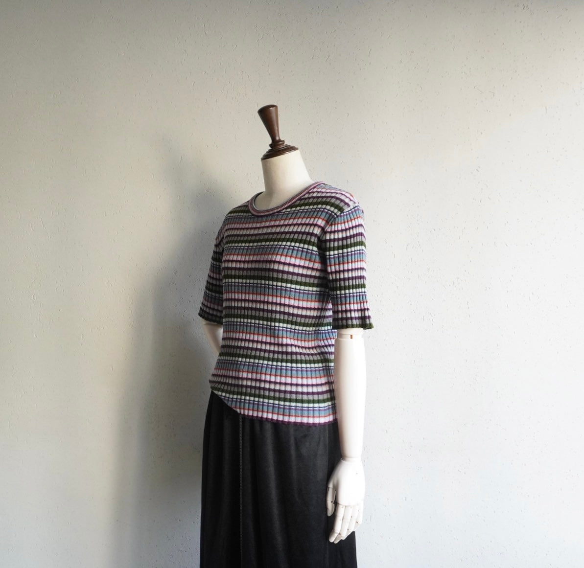70s Multi Striped Top