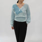 80s Angora Knit Top
