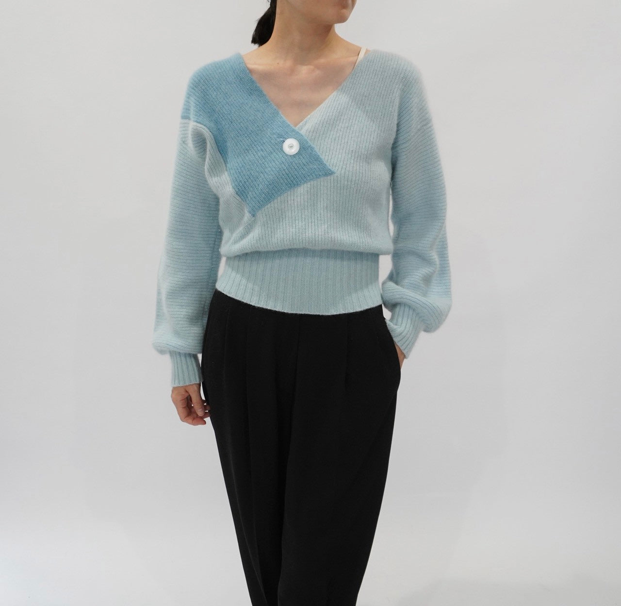 80s Angora Knit Top