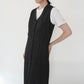 80s Striped Sleeveless Dress Made in USA