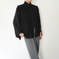 90s Pleated Design Blouse