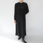80s Black Knit Dress