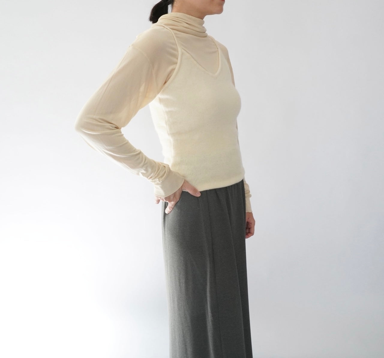 90s Angora Knit Camisole Top