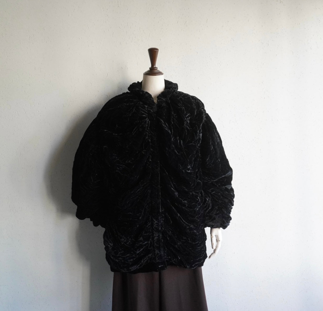 80s Velour Wavy Jacket