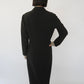 90s Black Design Dress