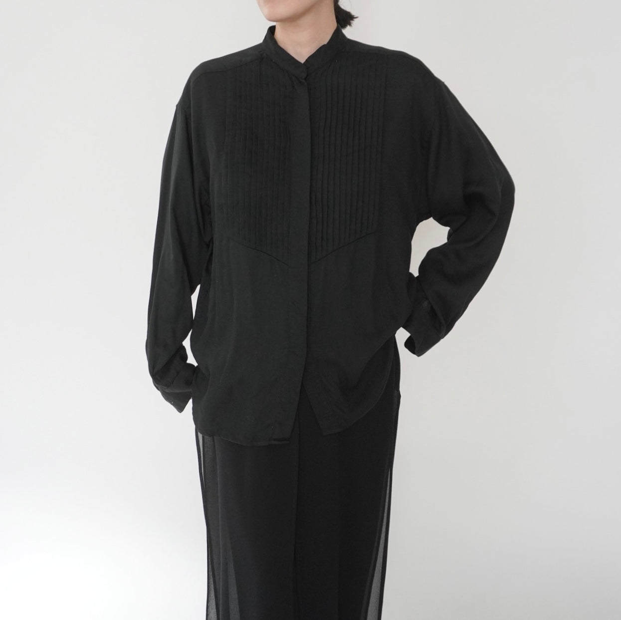 90s Pleat Design  Shirt